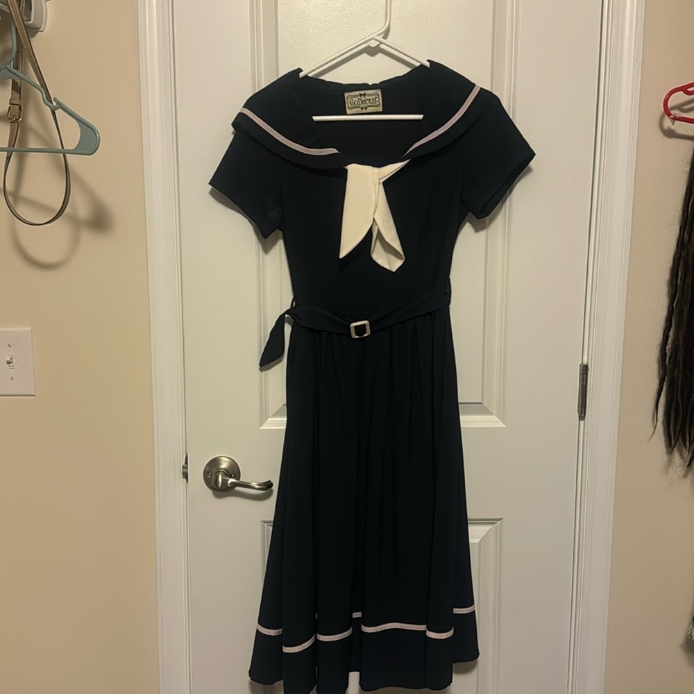 collectif sailor swing dress
